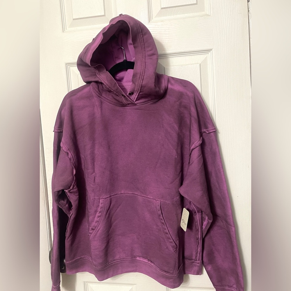 ❗️Sold❗️We The Free Your Favorite Washed Hoodie Spring Bud Combo S NWT - Picture 3 of 11